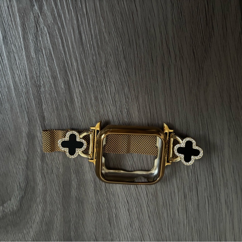 Gold and Black Women's Watch Bands